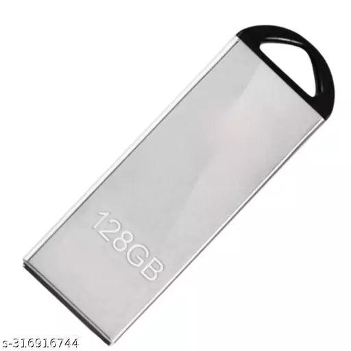 128gb pendrive Realstic 128 GB Pen Drive Siver USB 3.0 Flash Drive - Springkart 