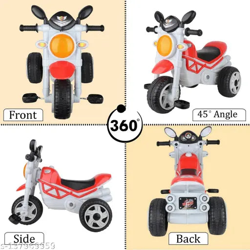 FLAMMABLE Bullet Tricycle for Kids,Play Kids Ride on for 12 to 60 Months Boys/Girls