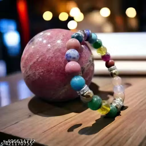 Money Magnet Love 7 chakra & weight loss Bracelet Natural Crystal Bracelet