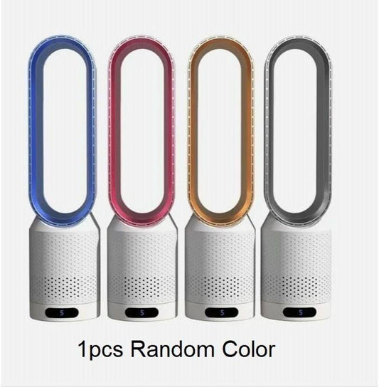 fastgear 20"BLADELESS ROTATABLE PORTABLE TOWER TABLE FAN WITH 9SPEED LEVEL TOUCH CONTROL Remote Controlled Table Fan (Random Color | Pack of 1)