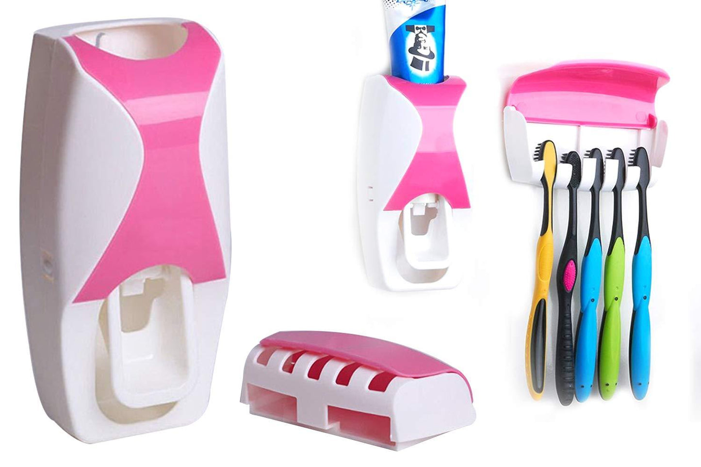 200 Toothpaste Dispenser Tooth Brush With Toothbrush - Springkart 