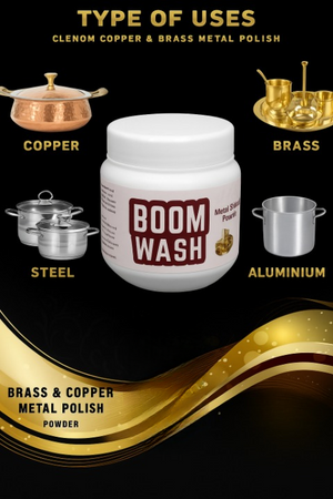 Boom Wash Metal Shining Powder (100 Gm)