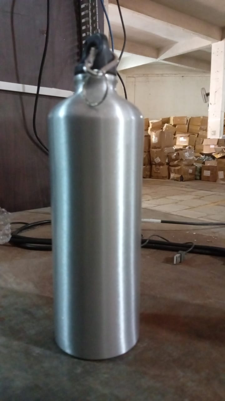 Aluminium Sports Water Bottle, 1 Pc (Capacity 750 ML Approx) - Springkart 