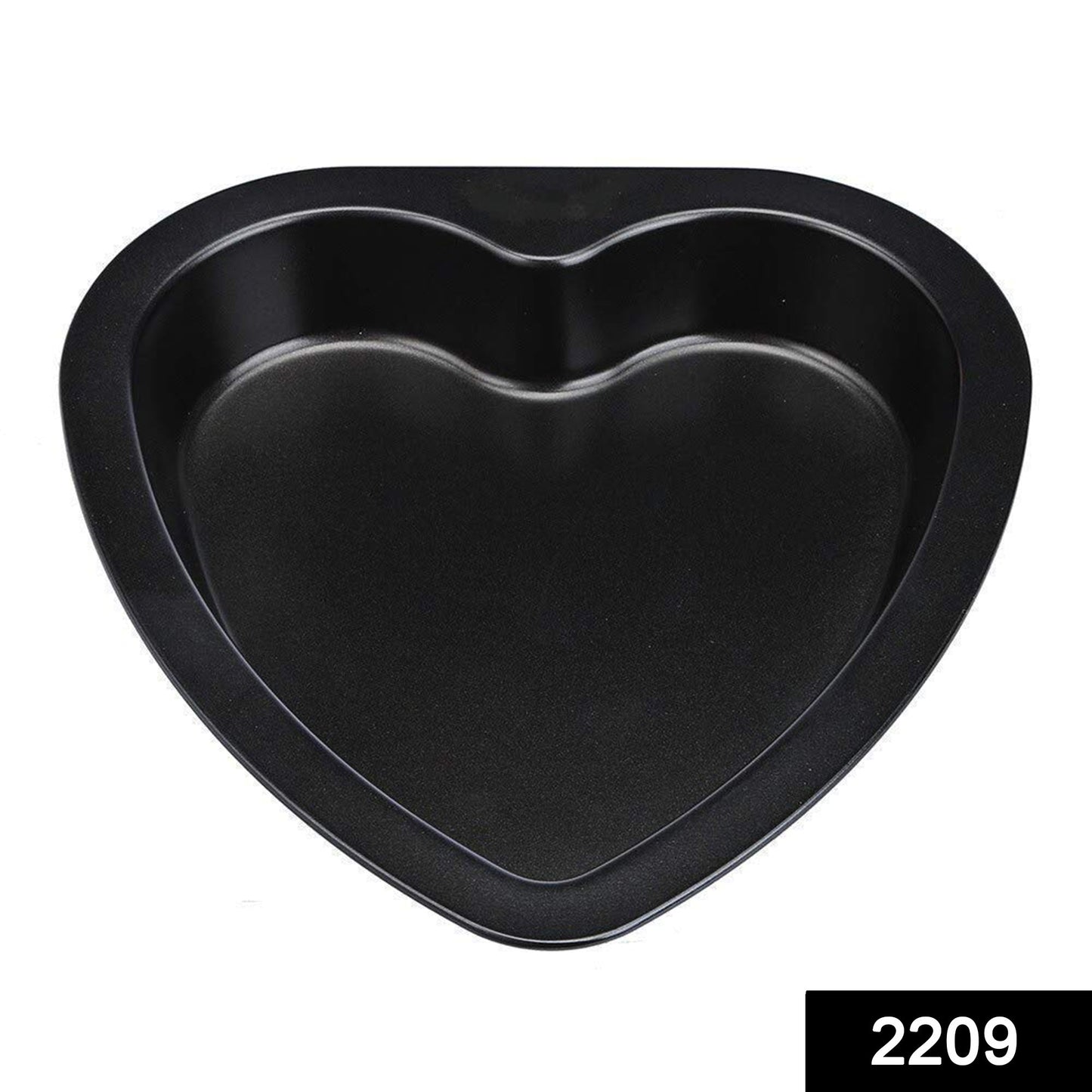 Heart Shape Cake Mould Non Stick Steel 1 kg Cake Baking Tray ( 23cm) - Springkart 