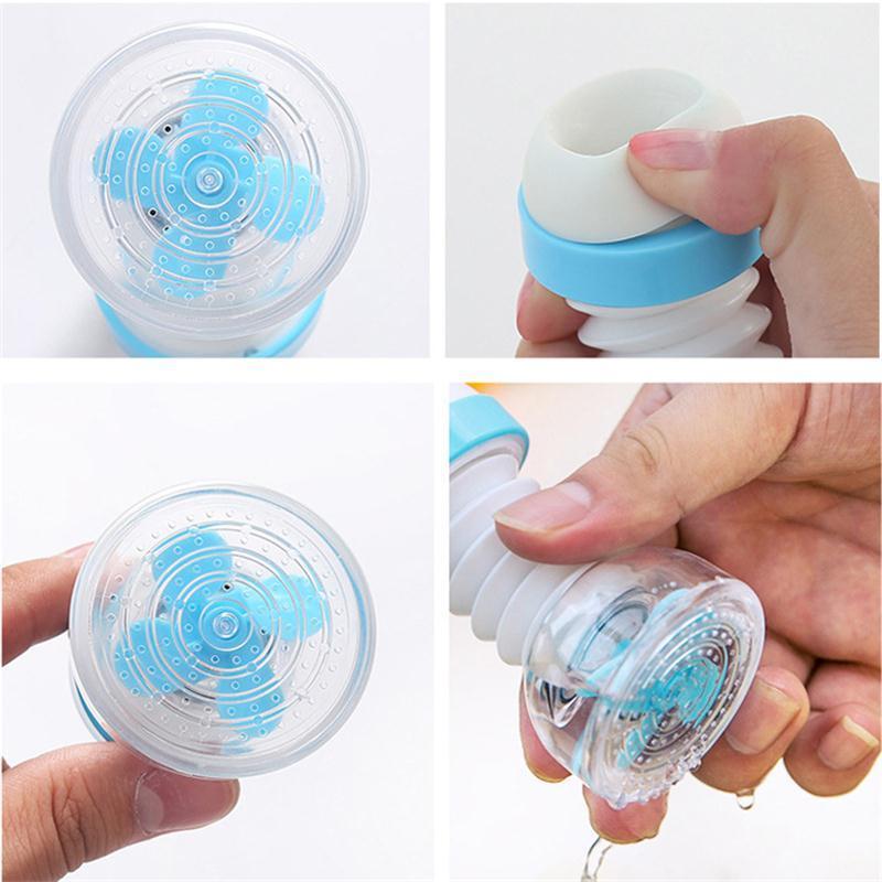 224 Faucet Anti-splash Expandable Head Nozzle Bathroom Tap Adjustable Splash Sprinkler Head Sprinkler Water Saving Device Faucet Regulator (Multi Color) - Springkart 