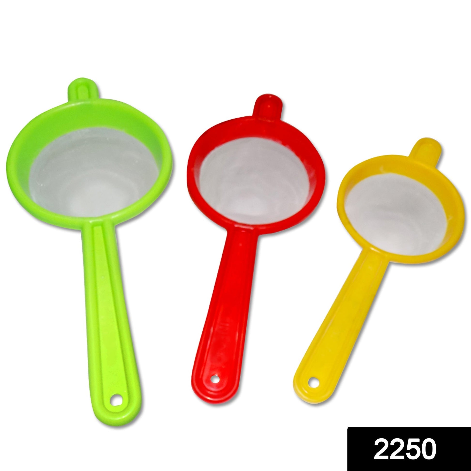 Plastic Multipurpose Tea and Coffee Strainer (Pack of 3) - Springkart 