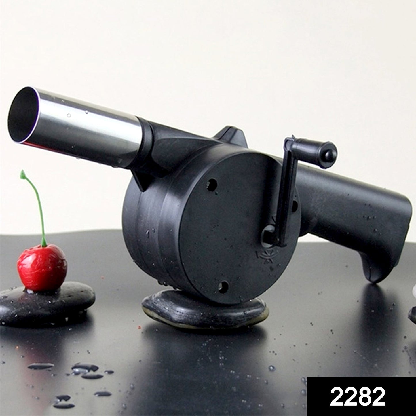Portable Hand Crank Air Blower Fan for Charcoal Grill BBQ - Springkart 