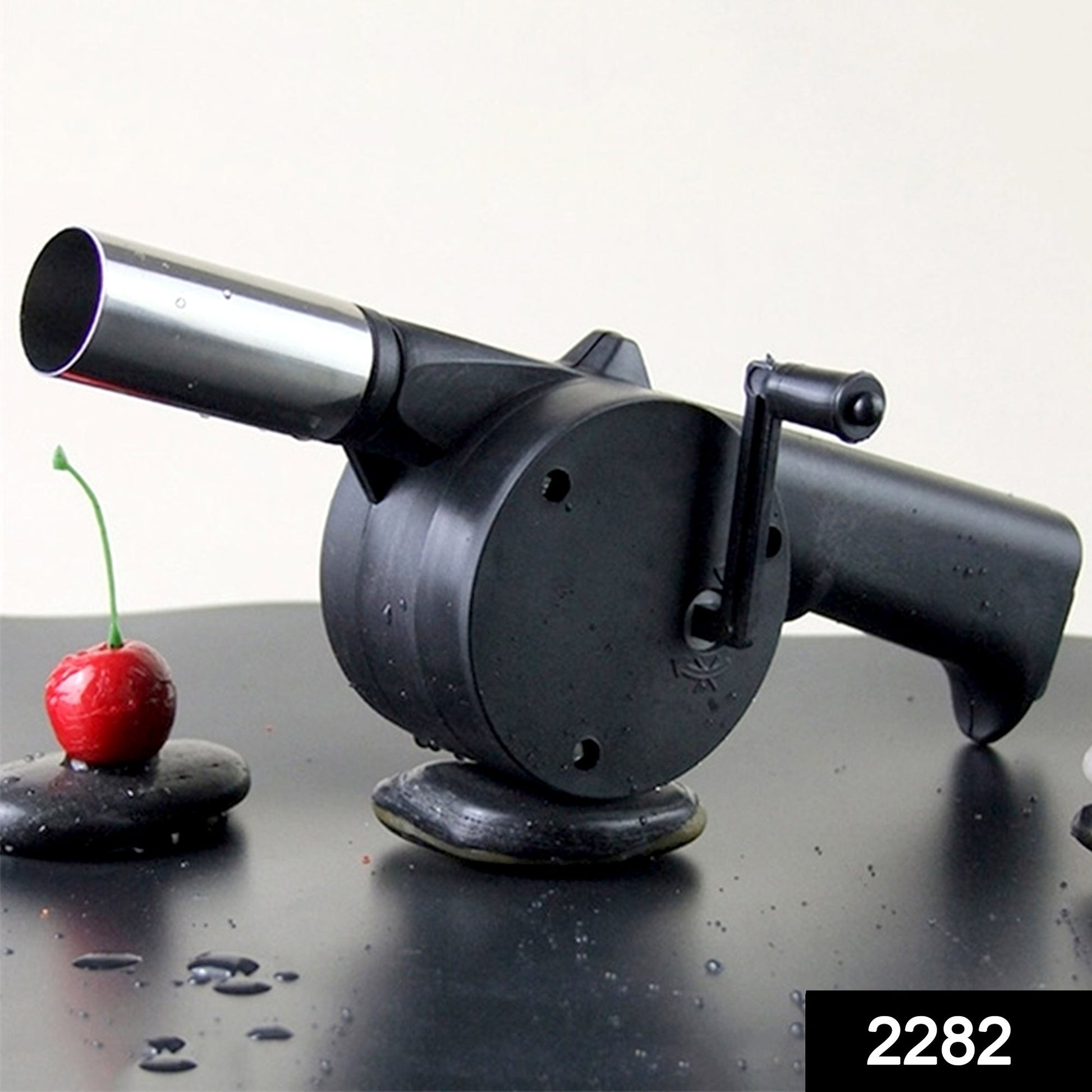 Portable Hand Crank Air Blower Fan for Charcoal Grill BBQ - Springkart 