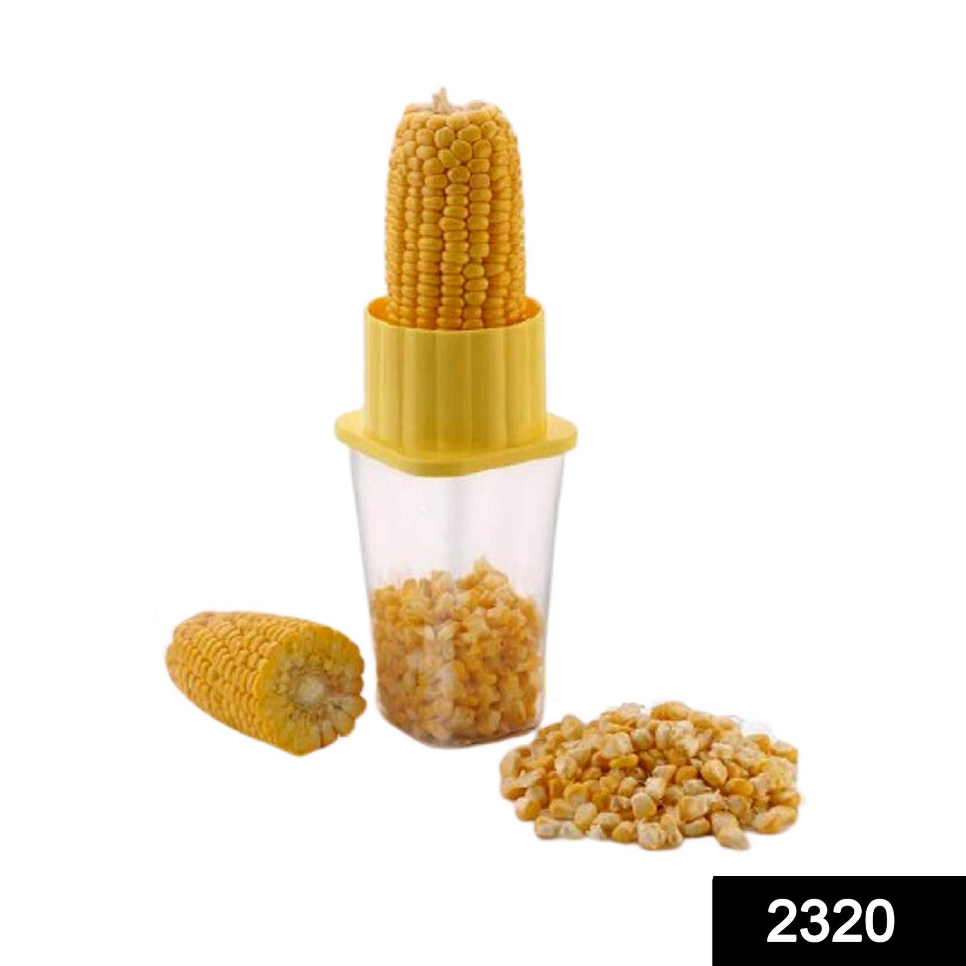 Multi Use Plastic Corn Stripper Cob Remover Bowl - Springkart 
