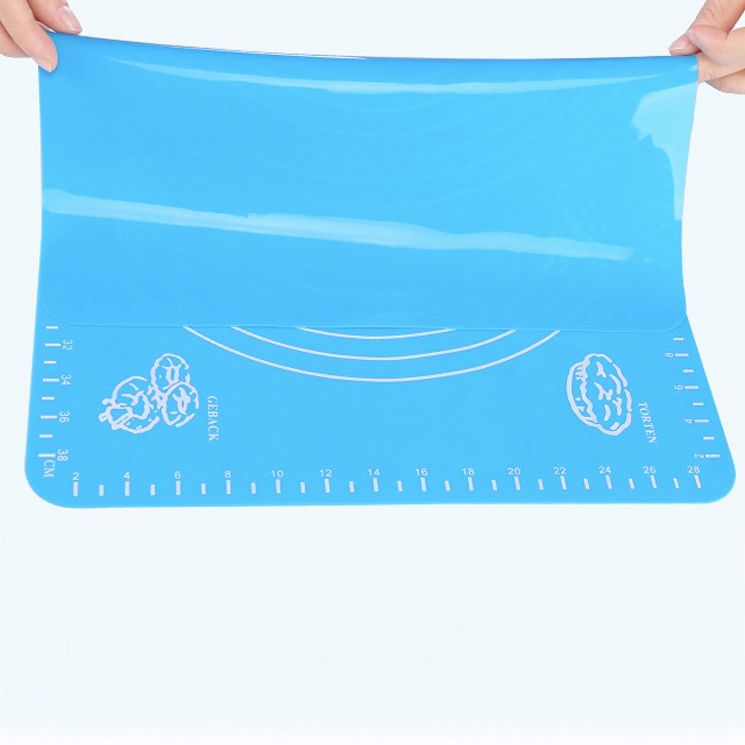 Mat, Rolling Mat Silicone Baking Mat Fondant Mat Sheet Chapati - Springkart 