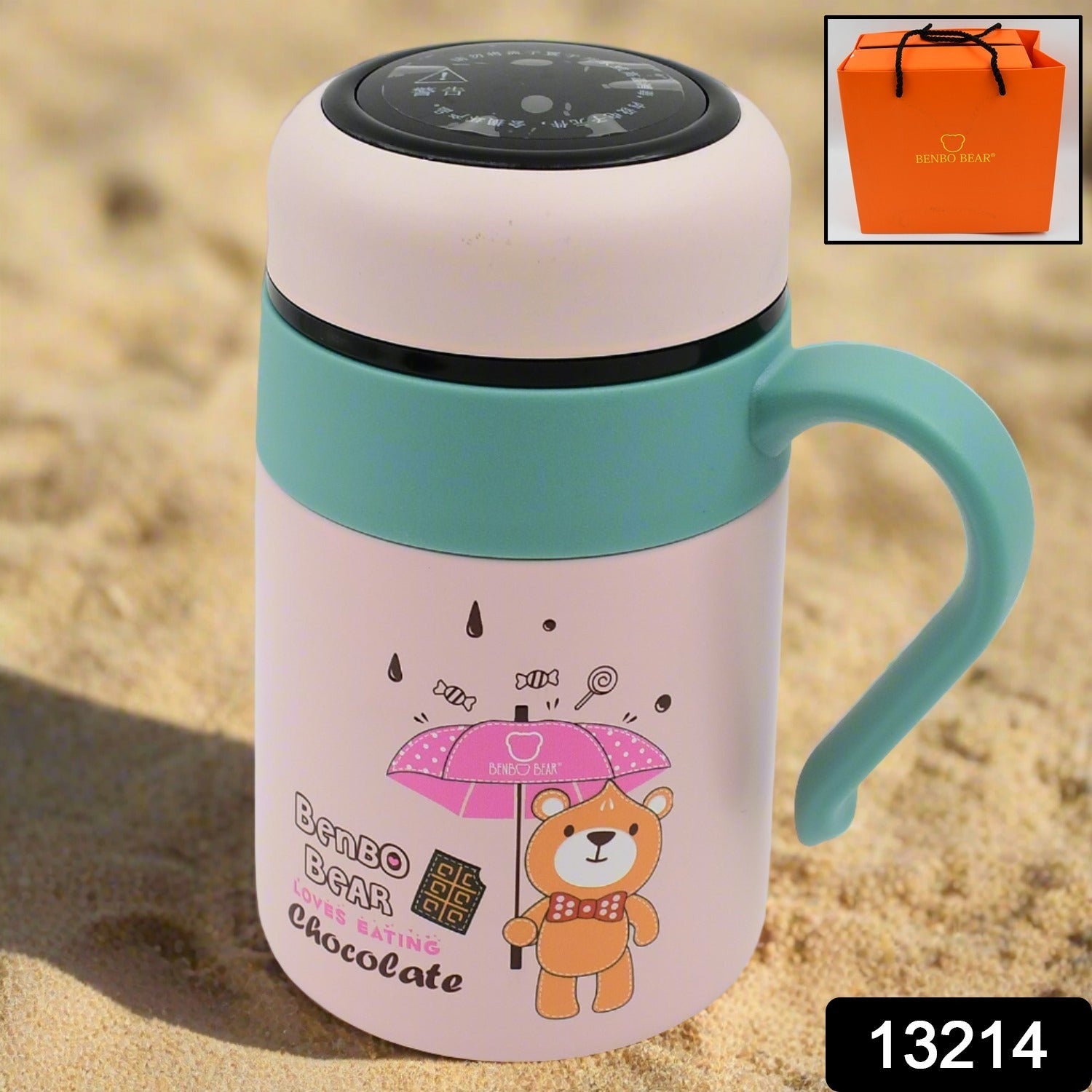 Smart Vacuum Insulated Water Bottle with LED Temperature Display & Gift Color Box (600 ML Approx) - Springkart 