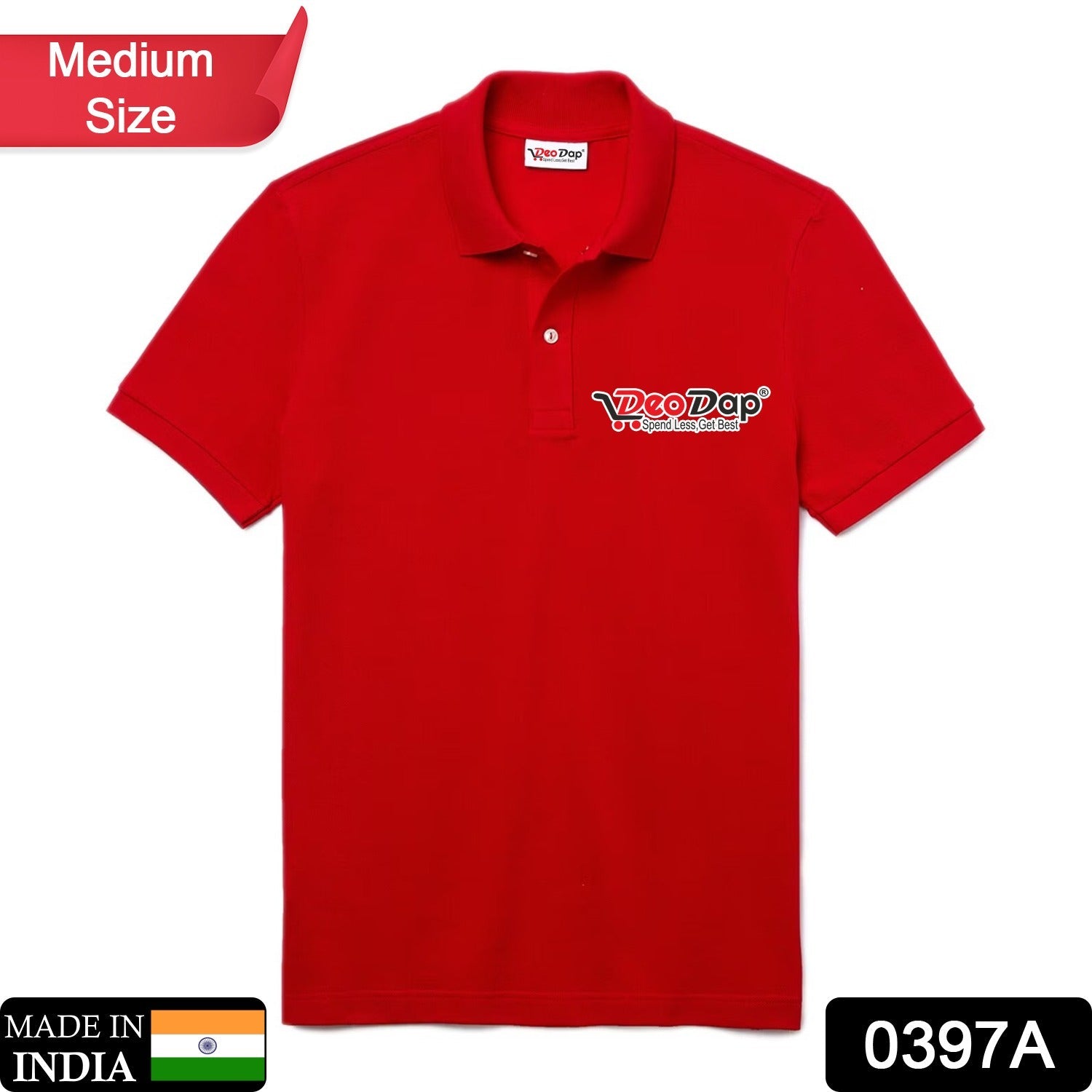 Deodap T-Shirt Soft & Premium T-Shirt Deodap Uniform T-Shirt (1 Pc ) - Springkart 