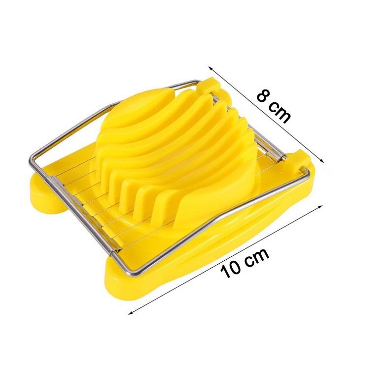 Plastic Multi Purpose Egg Cutter / Slicer with Stainless Steel Wires - Springkart 