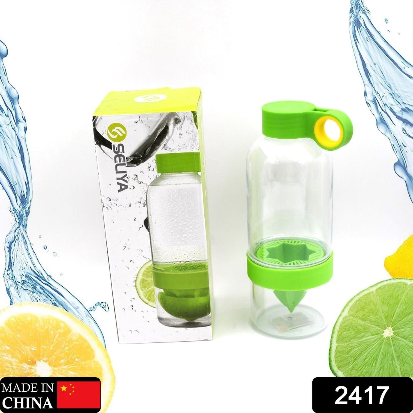 Citrus Zinger Fruit Infuser Water Bottle, Sports Duo Citrus Kid Zinger Juice Water Bottle - Springkart 