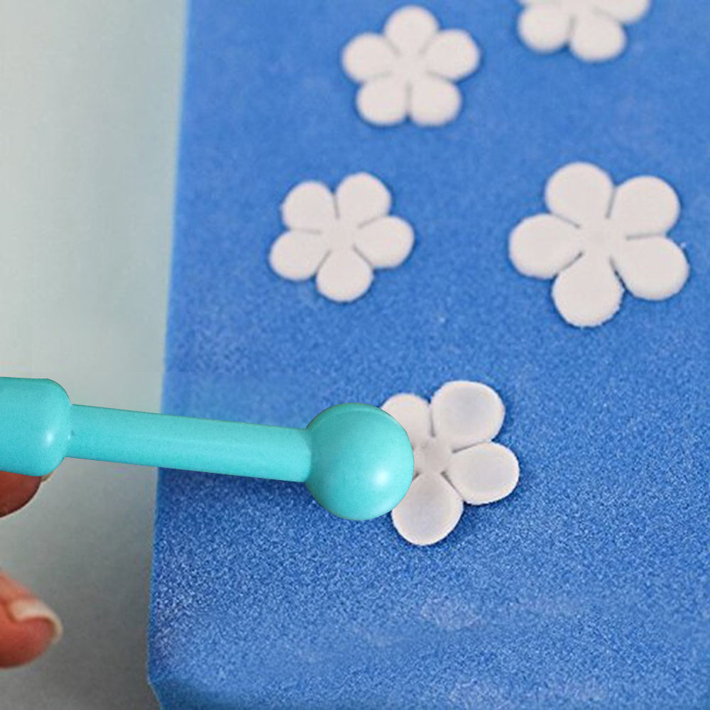Fondant Cake Decor Flower Sugar Craft Modelling Tools Clay Mould (8PC-Set) - Springkart 