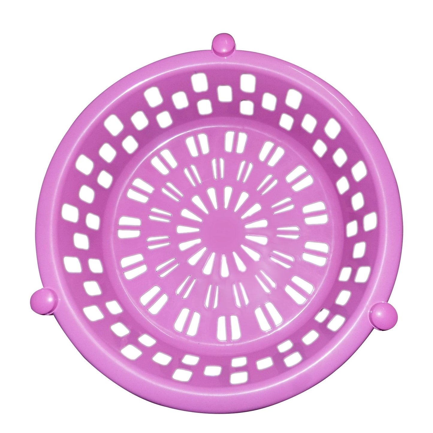 Round Multipurpose Plastic Storage Rack Organiser - Springkart 