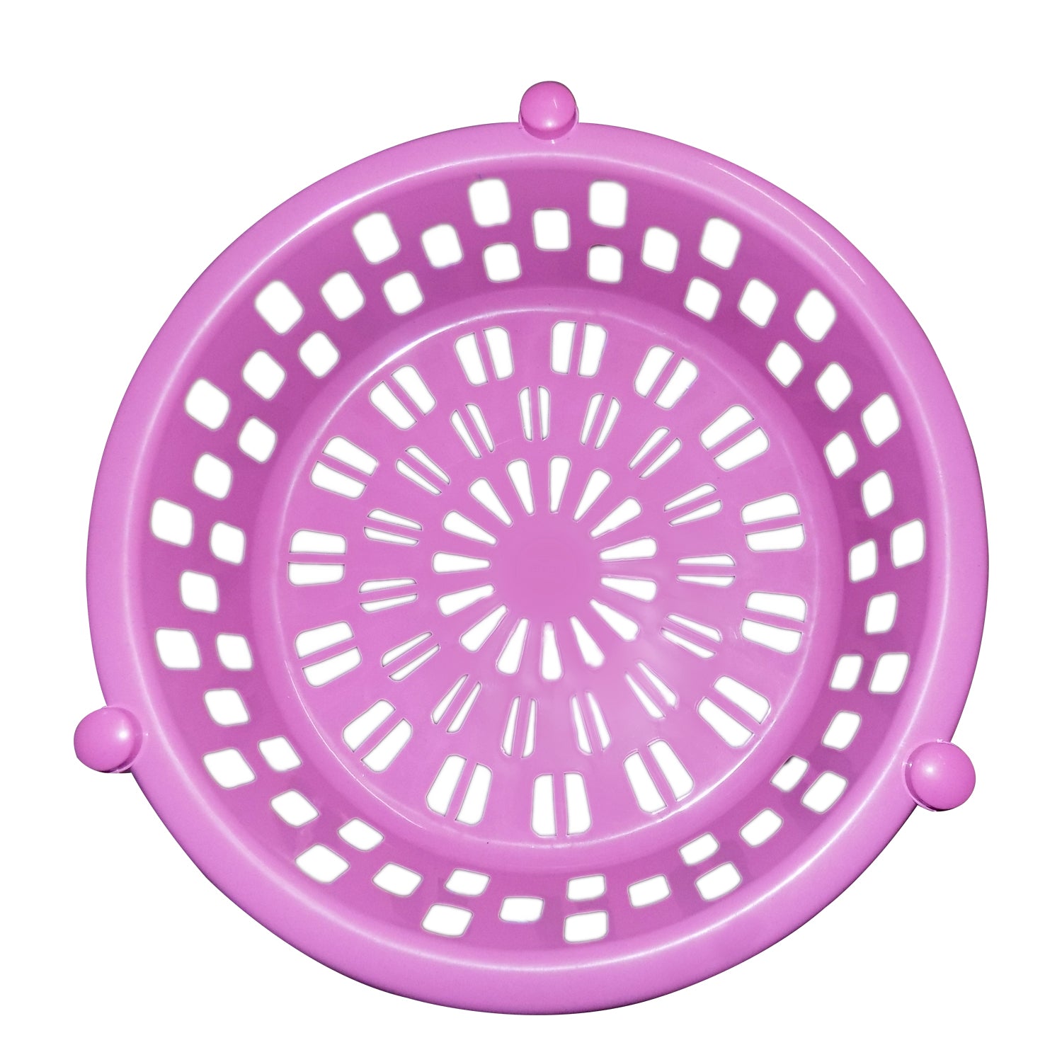 Round Multipurpose Plastic Storage Rack Organiser - Springkart 