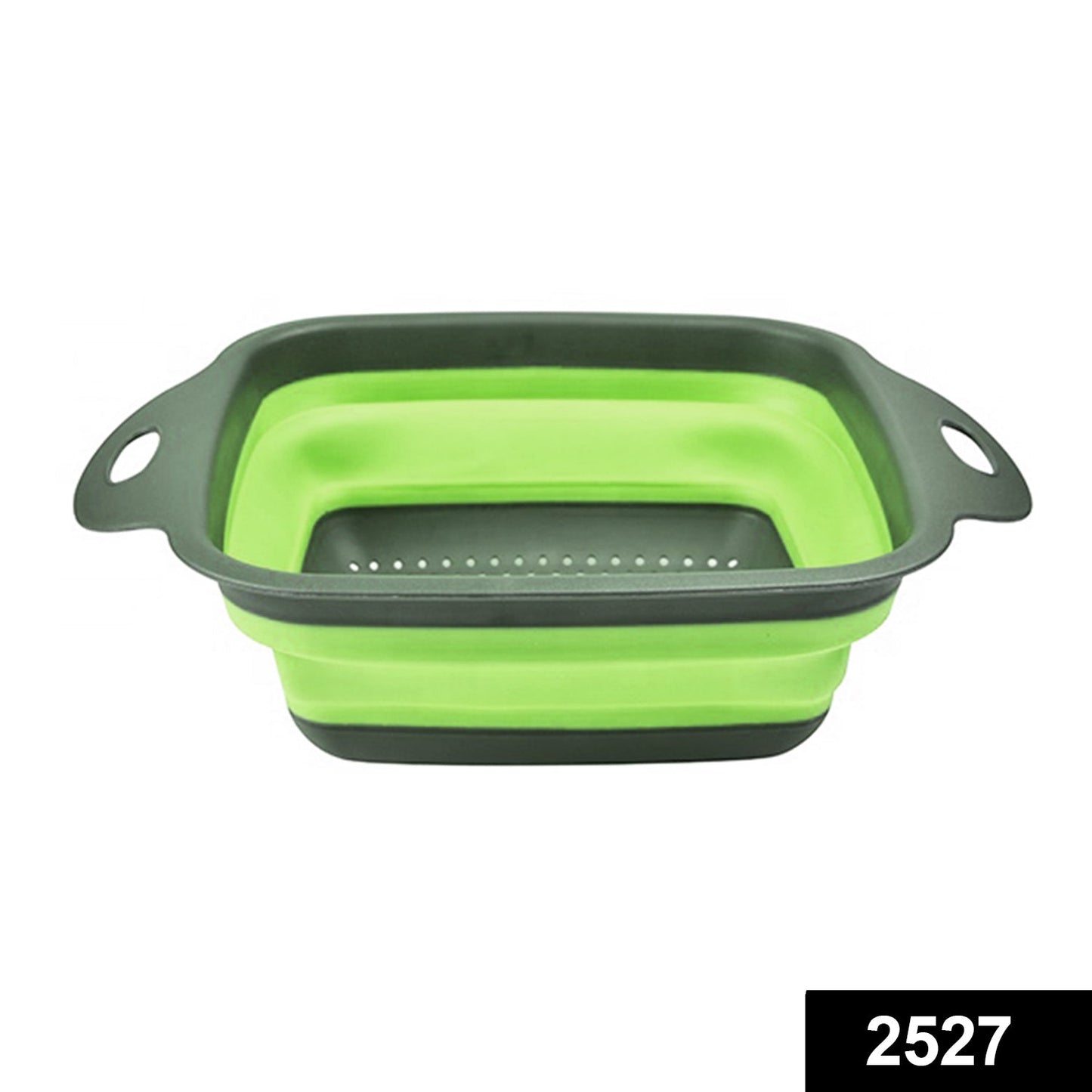 Silicone Square Plastic Folding Collapsible Durable Kitchen Sink Dish Rack - Springkart 