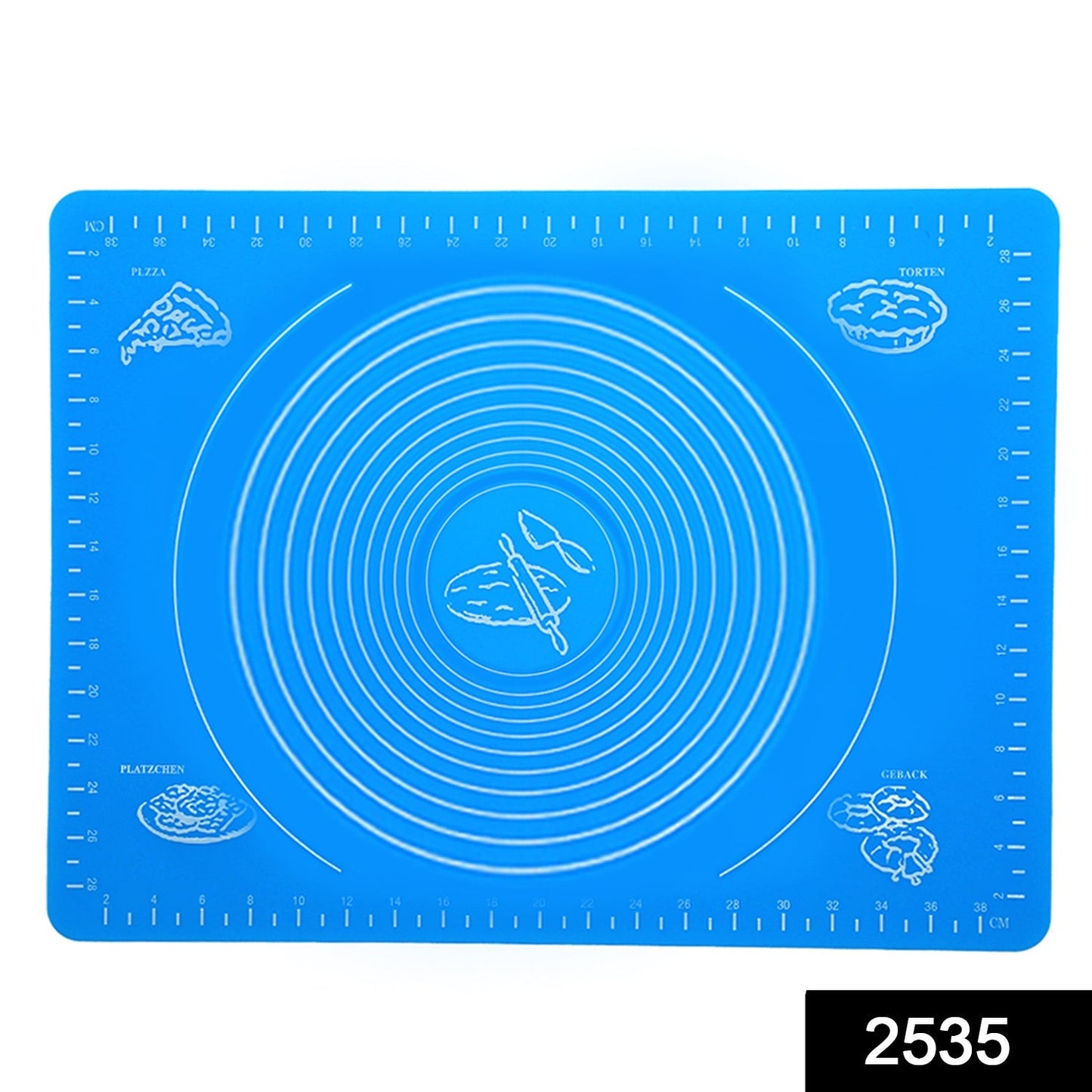 Mat, Rolling Mat Silicone Baking Mat Fondant Mat Sheet Chapati - Springkart 