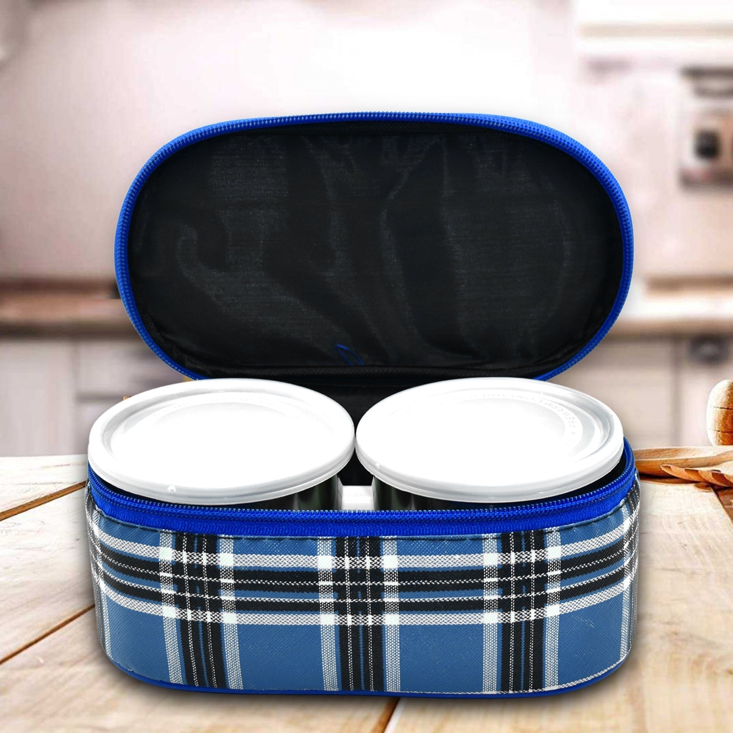 Corporate Lunch Stainless Steel Containers (Set of 3) - Springkart 