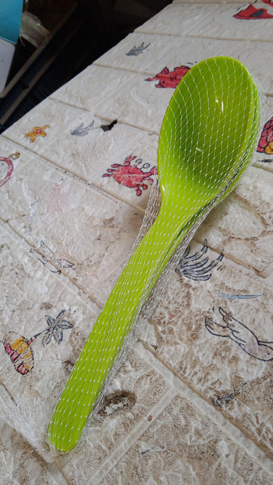 Plastic Spoon Kitchen Multipurpose Serving Ladle for Frying, Serving, Turner, Curry Ladle, Serving Rice, Spoon Used While Eating and Serving Food Stuffs Etc (2 Pcs Set / 10 Inch ) - Springkart 