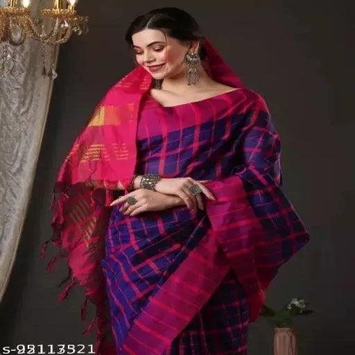 Stunning Cotton Printed Saree - Springkart 