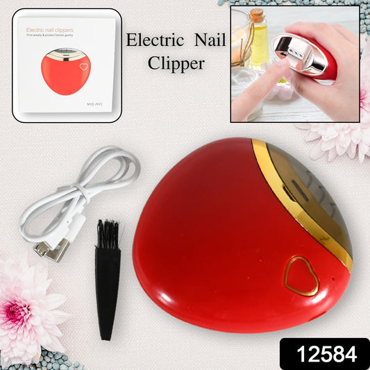 12584 Electric Manicure Automatic Nail Electric Nail Clippers Nail File Electric Nail Drill Electric Nail Cutter Cuticle Nail Grinder Safe Nail Clipper Baby Abs Pedicure Scissors - Springkart 