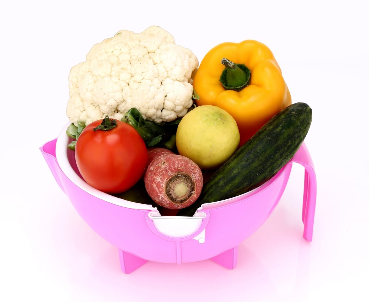 Multifunctional Vegetable Fruits Cutter Shredder with Rotating Drain Basket - Springkart 