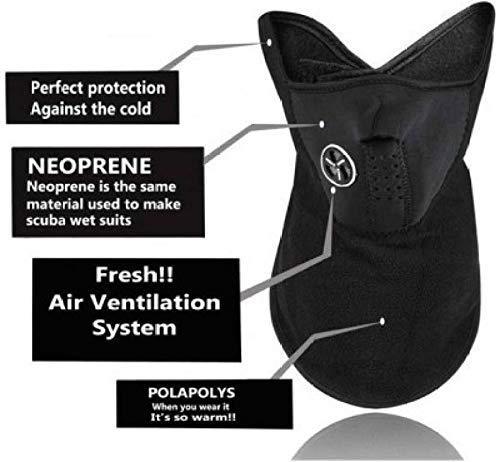 Bike Riding & Cycling Anti Pollution Dust Sun Protecion Half Face Cover Mask - Springkart 