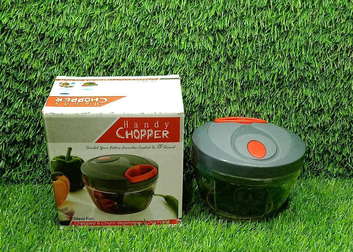 Manual Food Chopper, Compact & Powerful Hand Held Vegetable Chopper / Blender - Springkart 