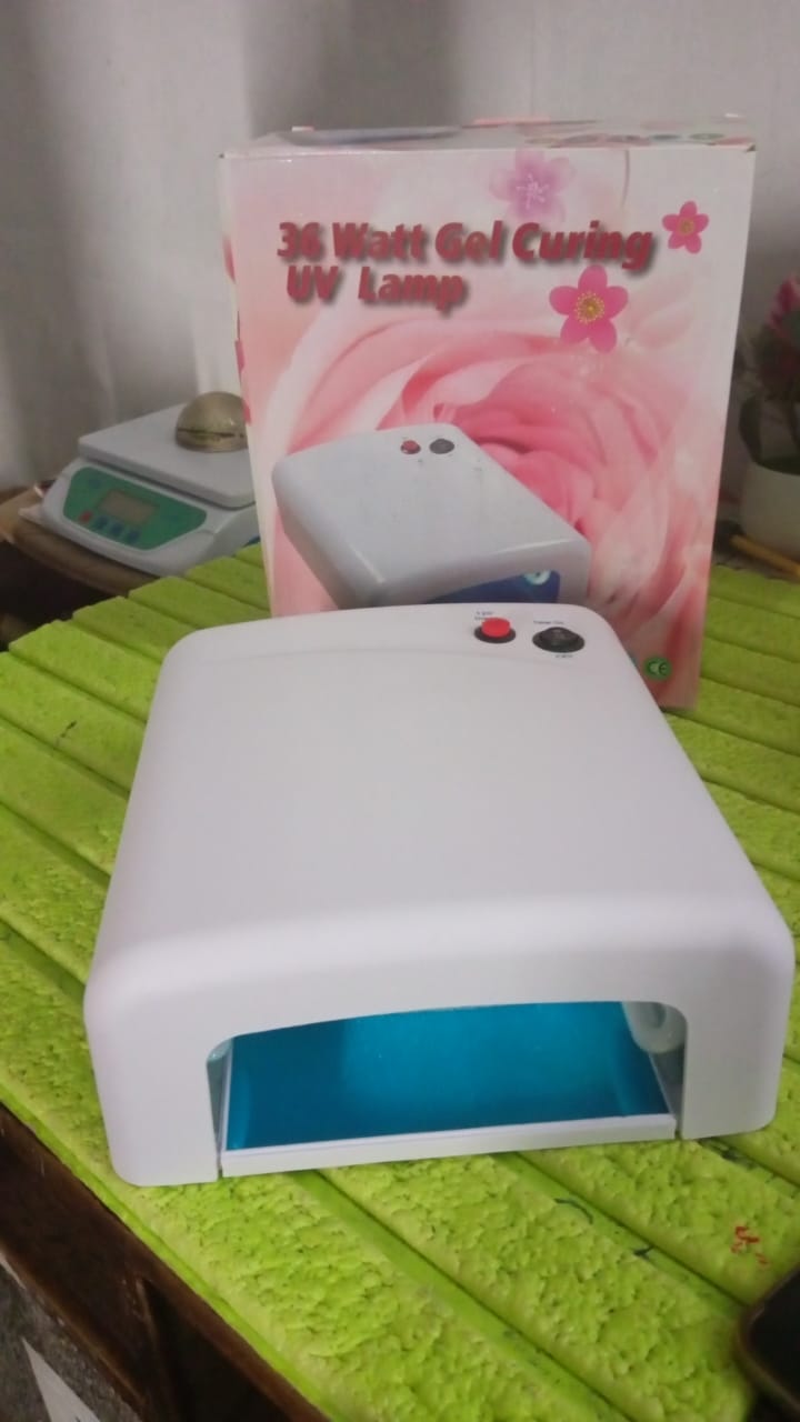 36W LED UV Lamp Nail Dryer Gel Nail Lamp Nail Polish Curing Lamp (1 Pc) - Springkart 