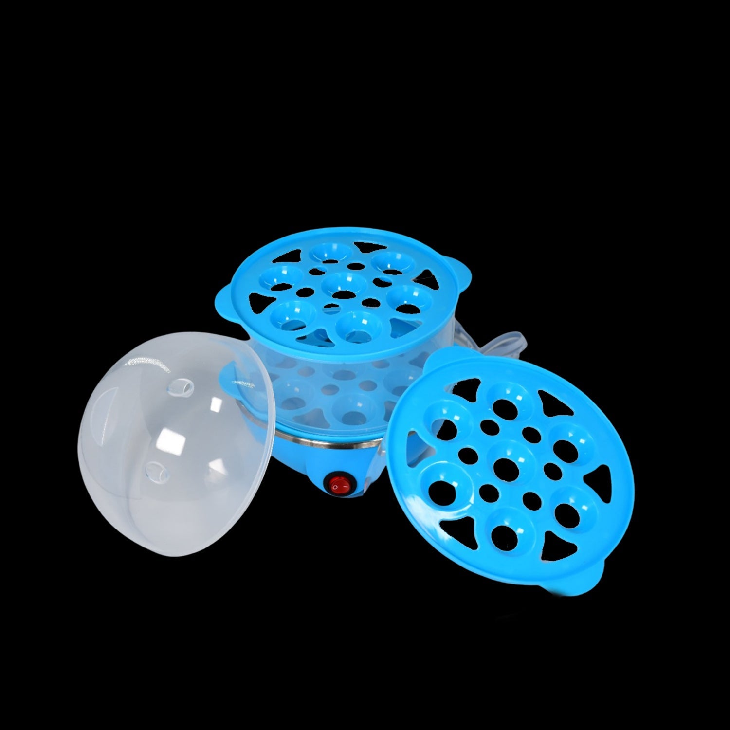 Egg Boiler / Poacher / Cooker / Electric Steamer (3 Layer) - Springkart 
