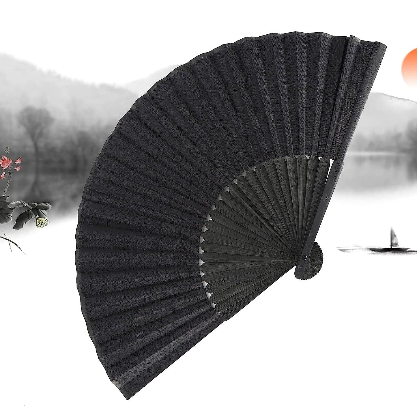 Folding Handheld Pretty Hand Fan Wedding Party Accessory Pocket Sized Fan For Wedding Gift Party Favors Diy Decoration Summer Holidays (1 Pc)