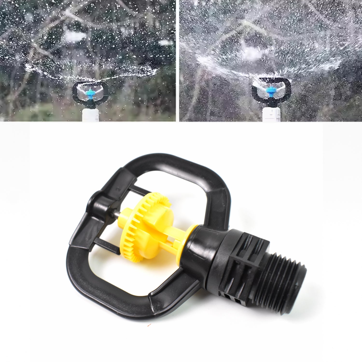 Rotating Irrigation Sprinkler Plastic Spray Nozzle (1 Pc) - Springkart 