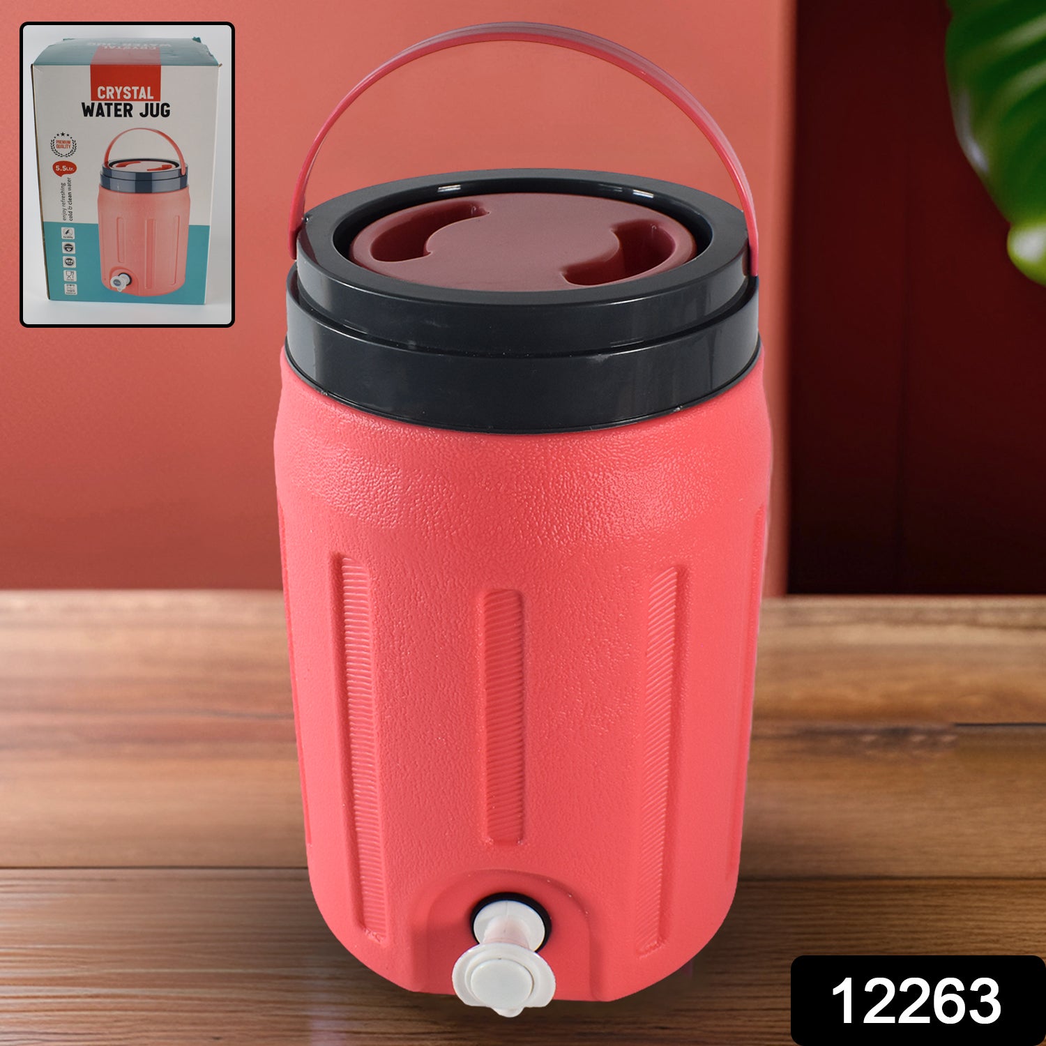 Insulated Water Jug 5.5 Ltr Water Storage Jug - Springkart 