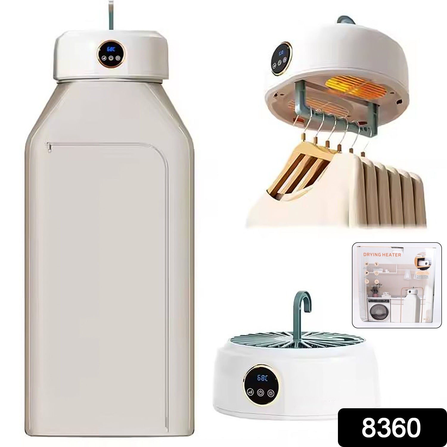 Portable Clothes Dryer Mini Laundry Dryers With Low Noise (1 Set) - Springkart 