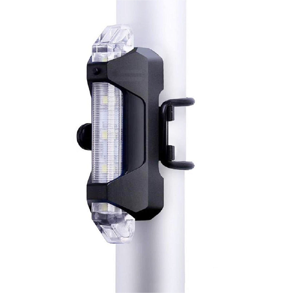Rechargeable Bicycle Front Waterproof LED Light (White) - Springkart 
