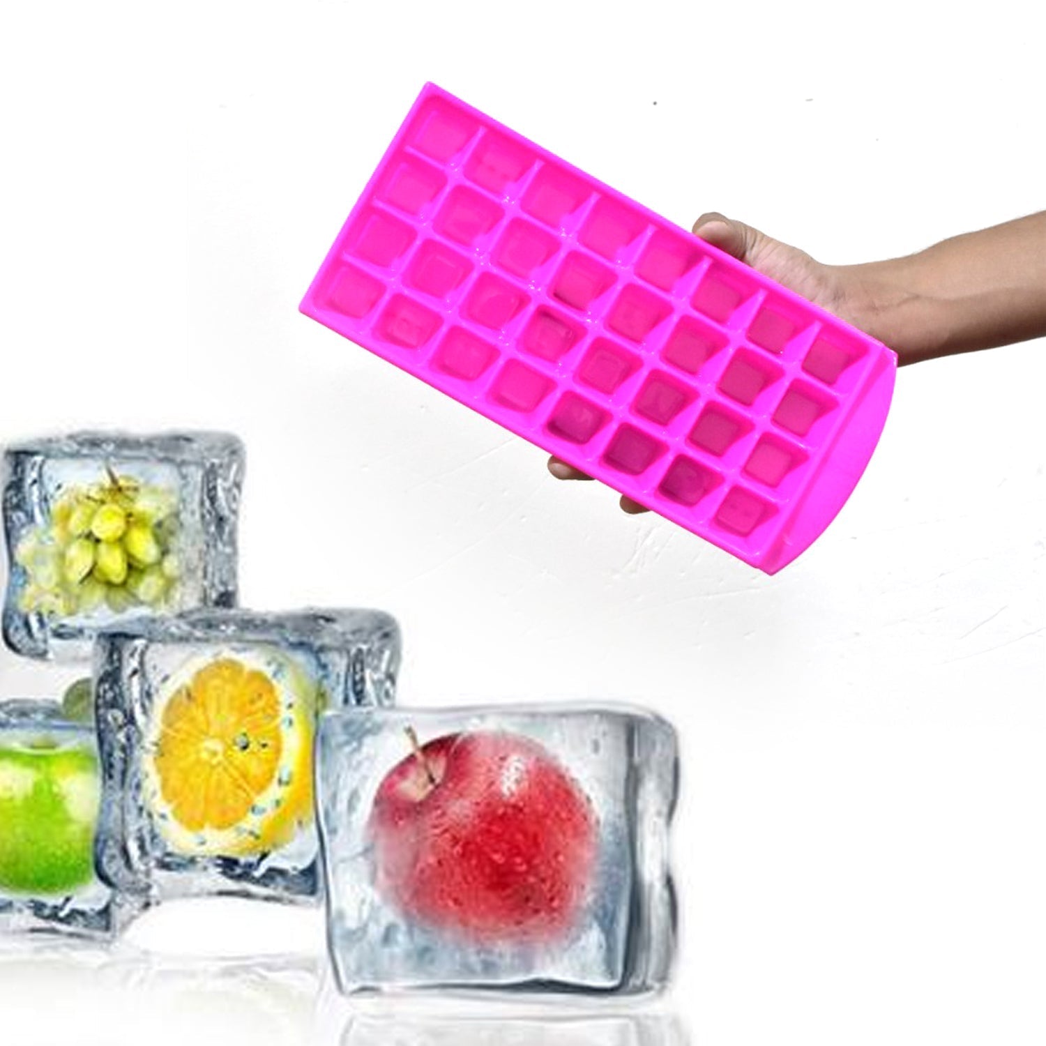 32 Cavity Ice Tray For Making And Creating Ice Cubes Easily. - Springkart 