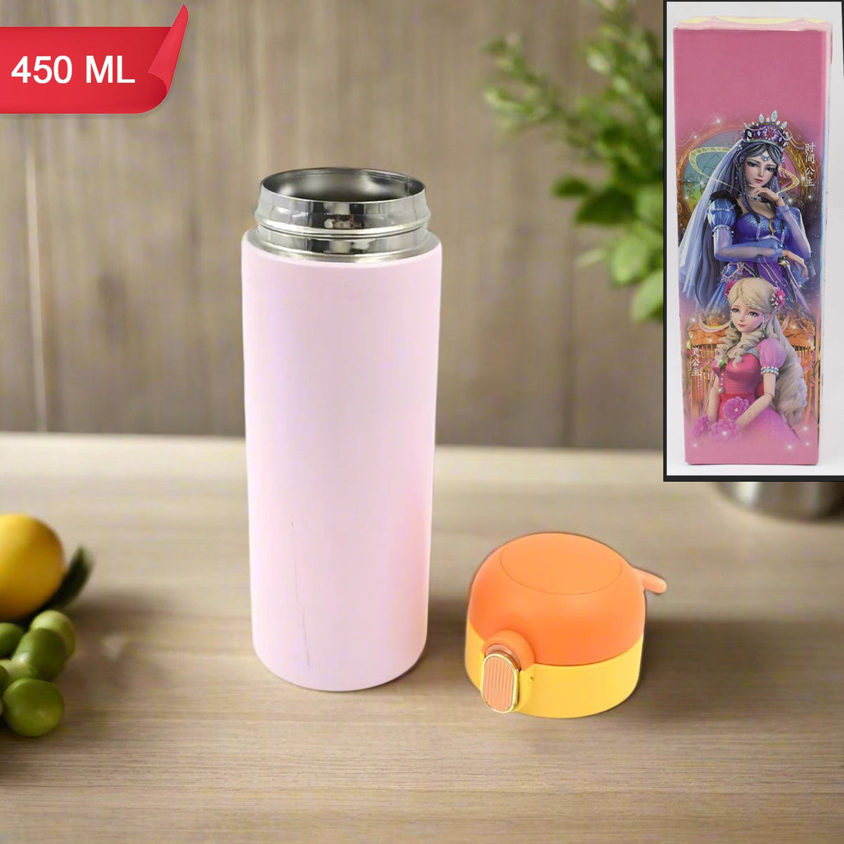 Double walled Stainless Steel Water Bottle (420 ML Approx) - Springkart 