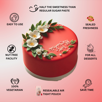 Superman Red Fondant | Edible Sugarpaste 250 Gm