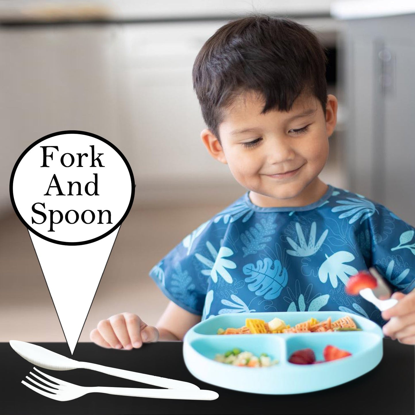 Dinnerware Cutlery Premium Plastic Spoon And Fork Set - 10 pcs - Springkart 