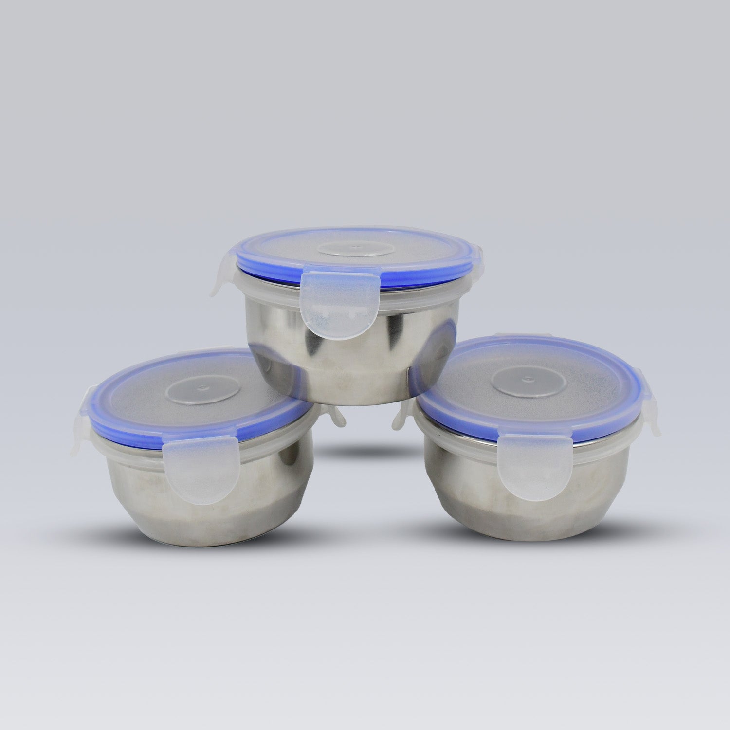 AIRTIGHT & LEAK PROOF STAINLESS STEEL CONTAINER MULTI COMPARTMENT LUNCH BOX CARRY TO ALL TYPE LUNCH IN LUNCH BOX & PREMIUM QUALITY LUNCH BOX IDEAL FOR OFFICE , SCHOOL KIDS & TRAVELLING IDEAL - Springkart 