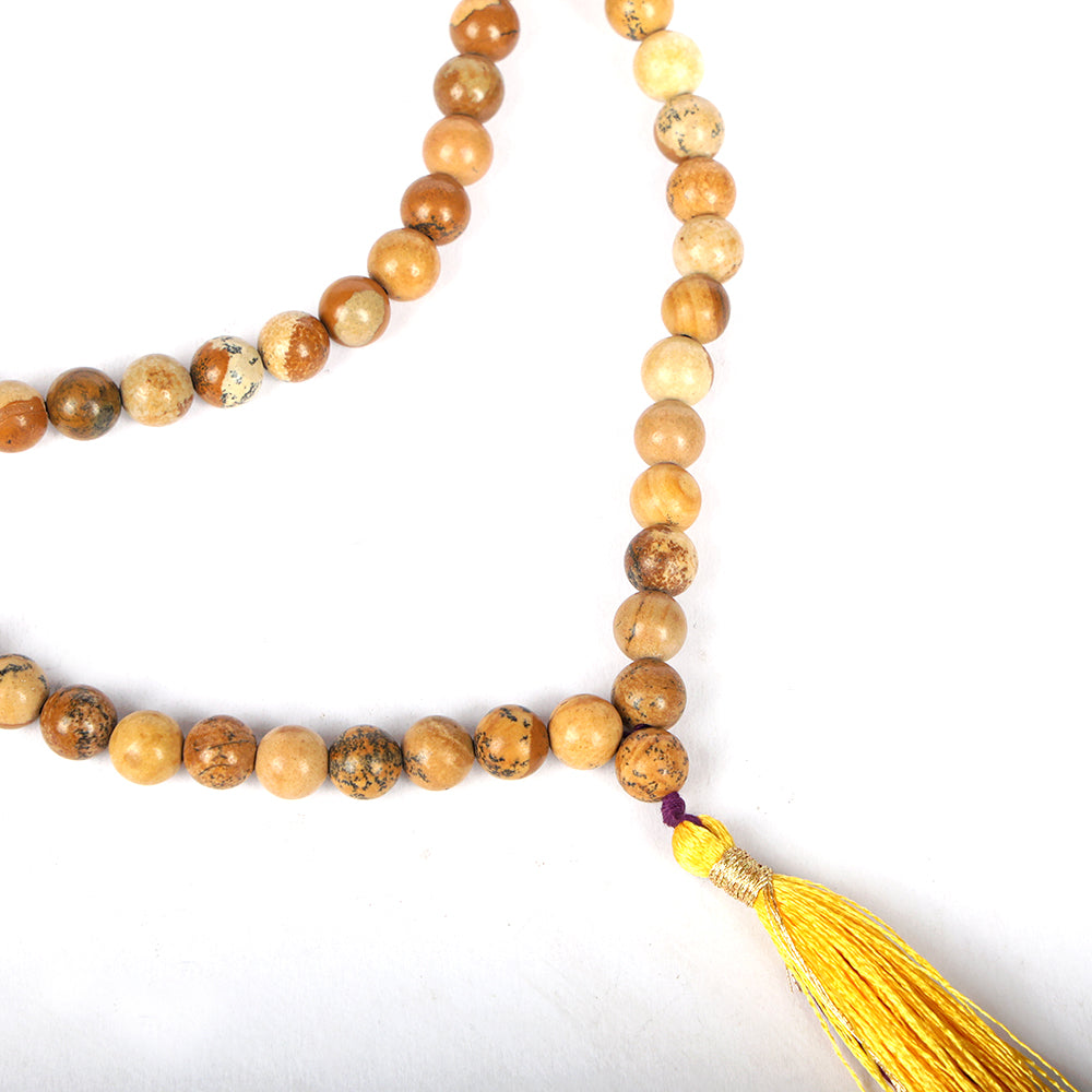 Shop Jasper Hakik Mala in India-COSMIC Power Mala