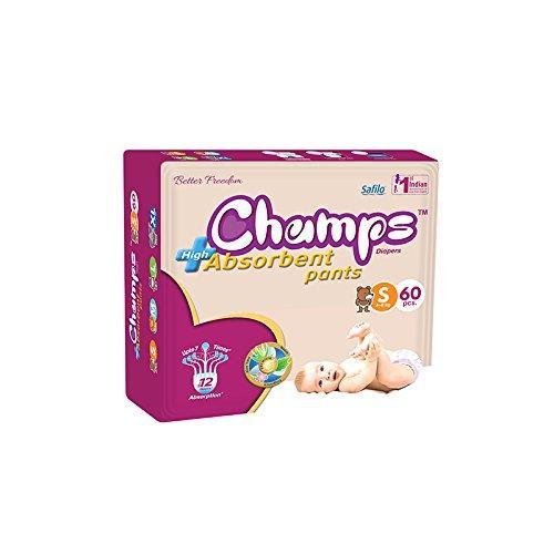 Premium Champs High Absorbent Pant Style Diaper (Small Size / 42 Pcs) - Springkart 