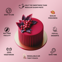 Magenta Fondant | Edible Sugarpaste 250 Gm