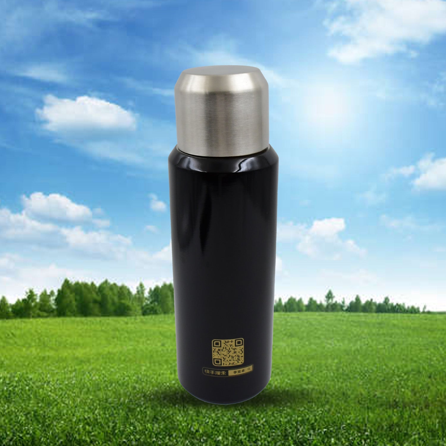 Double Walled Insulated Hot and Cold Water / Tea / Coffee Thermal Bottles (600 ML) - Springkart 
