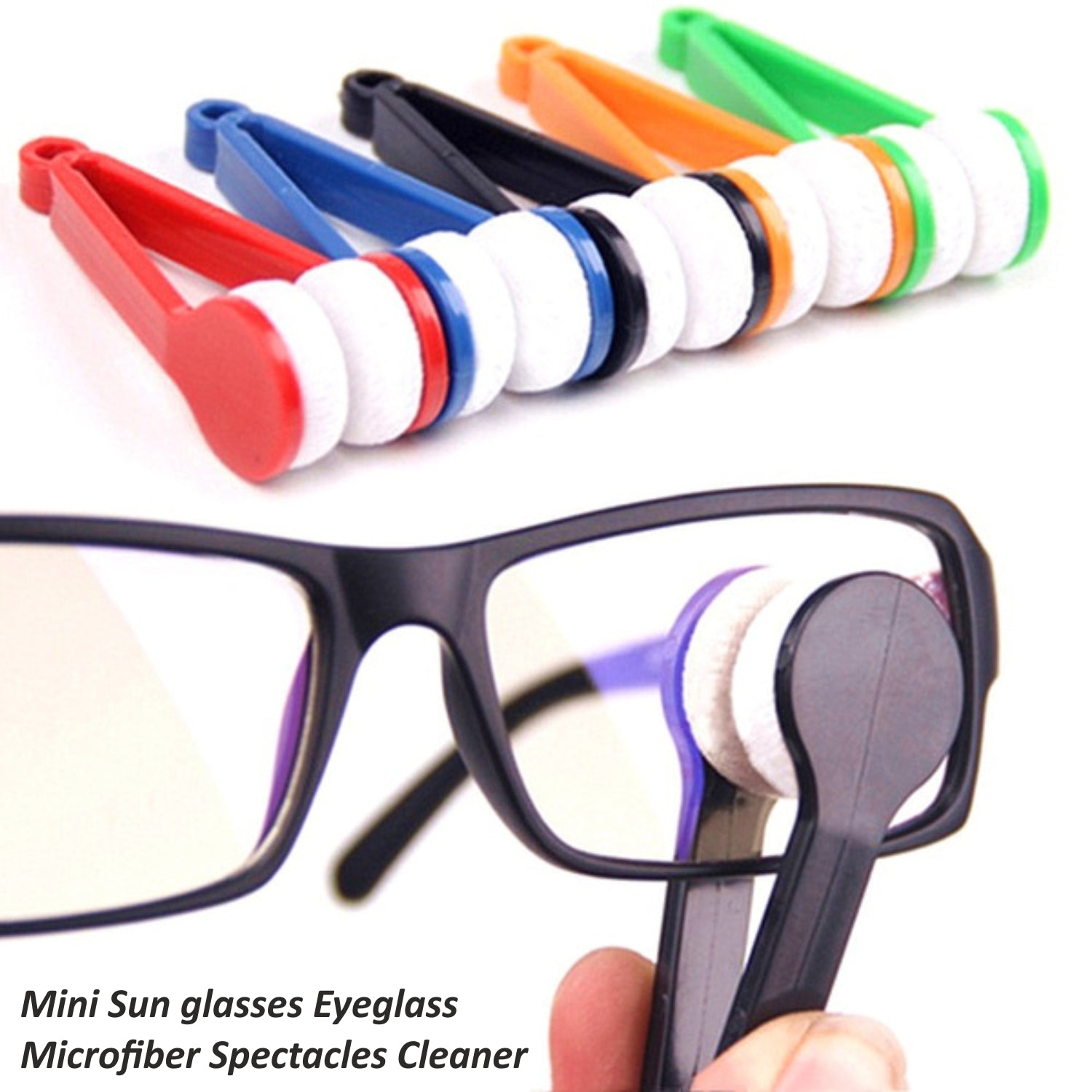 Mini Sun glasses Eyeglass Microfiber Spectacles Cleaner - Springkart 