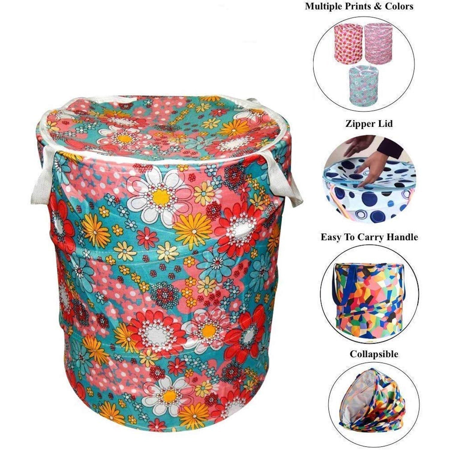 Canvas Laundry Bag, Toy Storage, Laundry Storage - Springkart 