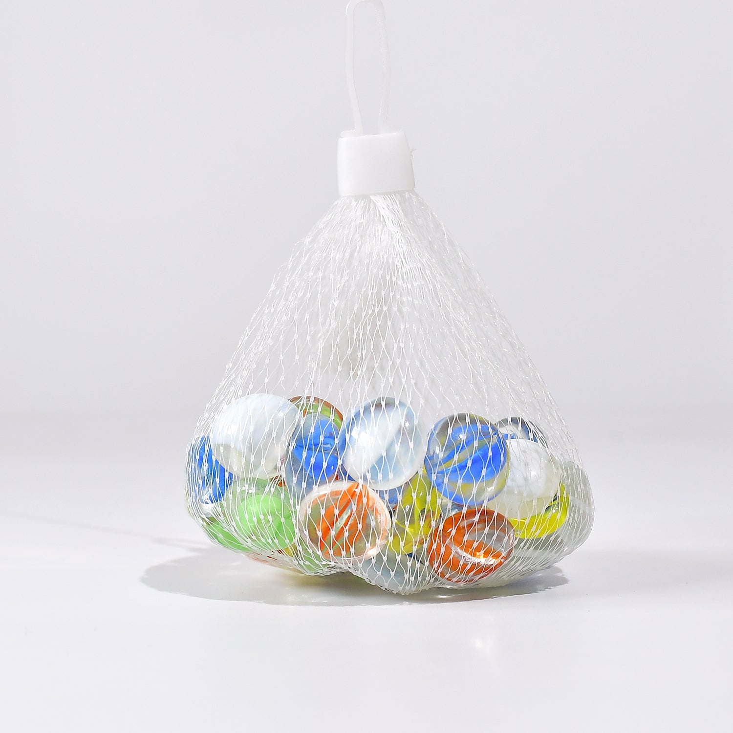 Glass Gem Stone, Flat Round Marbles Pebbles for Vase Fillers, Attractive pebbles for Aquarium Fish Tank. - Springkart 