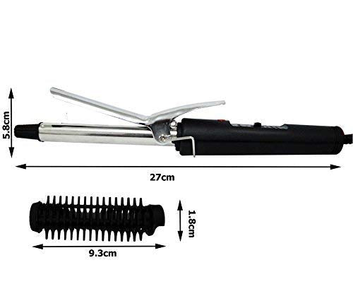 Hair Curling Iron Rod for Women (black) - Springkart 